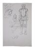 Lot #9 - ALEXANDER (2004) - Hand-Drawn Alexander (Colin Farrell) Costume Sketches, Printed Character Concept Designs, and Gold Coins - 4