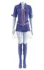 Lot #50 - AUSTIN POWERS: THE SPY WHO SHAGGED ME (1999) - Felicity Shagwell's (Heather Graham) Suede Romper and Boots