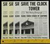 Lot #61 - BACK TO THE FUTURE (1985) - Set of Four "Save The Clock Tower" Flyers - 5