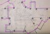 Lot #74 - BATMAN (1989) - Set of Production Blueprints for Gotham City, Wayne Manor and the Bell Tower - 11