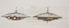 Lot #103 - *BATTERIES NOT INCLUDED (1987) - Pair of Hand-drawn Ralph McQuarrie "Pop" Spaceship Illustration Sheets - 5