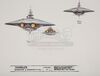 Lot #103 - *BATTERIES NOT INCLUDED (1987) - Pair of Hand-drawn Ralph McQuarrie "Pop" Spaceship Illustration Sheets - 6