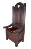 Lot #133 - BRAVEHEART (1995) - Screen-Matched King and Queen Baronial-Style Thrones - 5