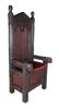 Lot #133 - BRAVEHEART (1995) - Screen-Matched King and Queen Baronial-Style Thrones - 23