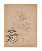 Lot #146 - BRUCE LEE - Bruce Lee Hand-illustrated and Autographed Jeet Kune Do Drawing