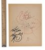 Lot #146 - BRUCE LEE - Bruce Lee Hand-illustrated and Autographed Jeet Kune Do Drawing - 6
