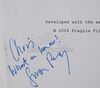 Lot #150 - BURKE & HARE (2010) - Sir Christopher Lee Personal Annotated and Cast-autographed Shooting Script - 2