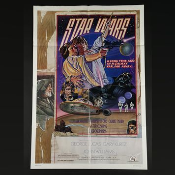 STAR WARS: A NEW HOPE (1977) - US One Sheet Poster - Style D