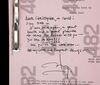 Lot #161 - CHARLIE AND THE CHOCOLATE FACTORY (2005) - Pair of Sir Christopher Lee's Personal Scripts and Compliment Slip From Tim Burton - 5
