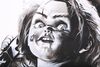 Lot #165 - CHILD'S PLAY (1988) - Hand-painted Chucky UK DVD Artwork (2004) - 3