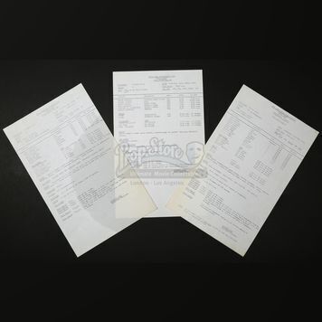 STAR WARS: A NEW HOPE (1977) - Set of Call Sheets