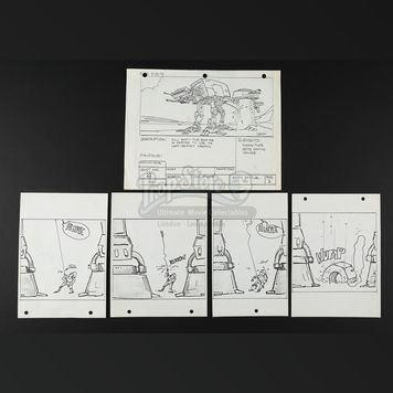 STAR WARS: THE EMPIRE STRIKES BACK (1980) - Crew Comedy Spoof Storyboards