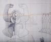 Lot #182 - CONAN THE BARBARIAN (1982) - Thulsa Doom's (James Earl Jones) Helmet Blueprint - 6