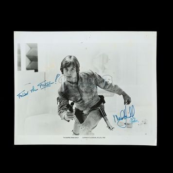 STAR WARS: THE EMPIRE STRIKES BACK (1980) - Mark Hamill Autographed Photograph