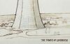 Lot #185 - CONAN THE BARBARIAN (1982) - Hand-drawn Ron Cobb Tower of Serpents Concept Sketch - 2