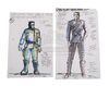 Lot #200 - DEMOLITION MAN (1993) - Bob Ringwood Hand-painted Main Character Costume Designs, Assorted Artwork and Promotional Stills - 5