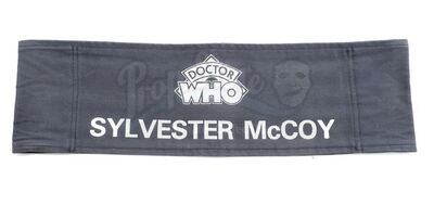 Lot #212 - DOCTOR WHO - Sylvester McCoy Chairback