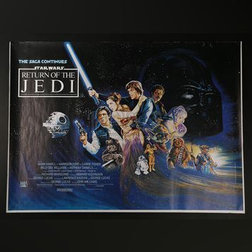 STAR WARS: RETURN OF THE JEDI (1983) - Printer's Proof UK Quad Poster