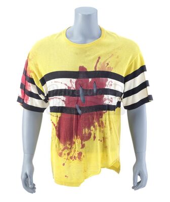 Lot #225 - EDWARD SCISSORHANDS (1990) - Jim's (Anthony Michael Hall) Bloodied Shirt
