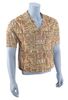 Lot #254 - FIGHT CLUB (1999) - Brad Pitt's Button-Up Shirt for W Magazine - 2