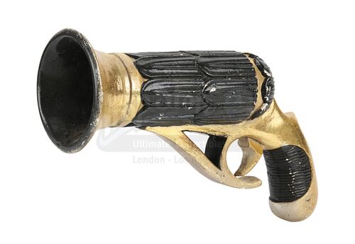 Lot #261 - FLASH GORDON (1980) - Pair of Hawkman Clubs and Pistol