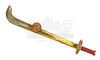 Lot #263 - FLASH GORDON (1980) - Ming Guard's Rifle, Sword and Mask - 9