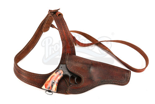 Lot #276 - FURY (2014) - Don "Wardaddy" Collier's (Brad Pitt) M1917 Revolver and Holster