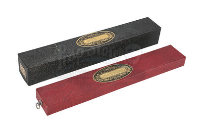 Lot #316 - HARRY POTTER AND THE PHILOSOPHER'S STONE (2001) - Two Ollivanders Wand Boxes