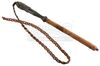 Lot #356 - INDIANA JONES AND THE TEMPLE OF DOOM (1984) - Thuggee Whip