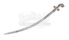 Lot #357 - INDIANA JONES AND THE TEMPLE OF DOOM (1984) - Thuggee Guard Stunt Sword