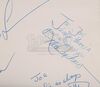 Lot #360 - INDIANA JONES AND THE TEMPLE OF DOOM (1984) - Harrison Ford, Steven Spielberg and George Lucas Autographed Club Obi Wan Menu - 5