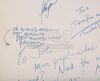 Lot #360 - INDIANA JONES AND THE TEMPLE OF DOOM (1984) - Harrison Ford, Steven Spielberg and George Lucas Autographed Club Obi Wan Menu - 7
