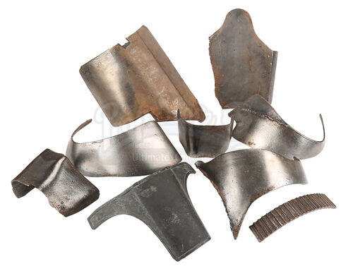 Lot #371 - IRON MAN (2008) - Iron Man's (Robert Downey Jr.) Mark I Armour Pieces