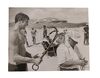 Lot #384 - JAMES BOND: ON HER MAJESTY'S SECRET SERVICE (1969) - Crew Gift Cowbell and Two Black-and-white On-set Photographs - 8