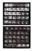 Lot #387 - JAMES BOND: LIVE AND LET DIE (1973) - Pair of Contact Sheets Featuring Solitaire (Jane Seymour) and Dr. Kananga (Yaphet Kotto)