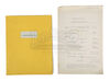 Lot #389 - JAMES BOND: THE MAN WITH THE GOLDEN GUN (1974) - Sir Christopher Lee's Personal Annotated First Draft Script