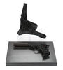 Lot #402 - JAMES BOND: GOLDENEYE (1995) - James Bond's (Pierce Brosnan) Hero Walther PPK Pistol, Silencer and Holster