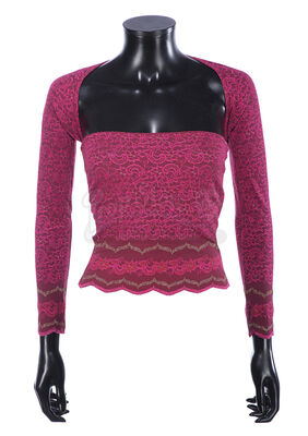 Lot #405 - JAMES BOND: THE WORLD IS NOT ENOUGH (1999) - Verushka's (Nina Muschallik) Casino Costume and Autographed Photos