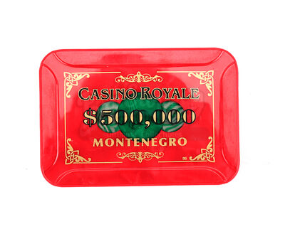 Lot #409 - JAMES BOND: CASINO ROYALE (2006) - Casino Royale $500,000 Poker Chip