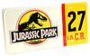 Lot #435 - JURASSIC PARK (1993) - Park Jeep 27 License Plate - 2