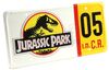 Lot #439 - JURASSIC PARK (1993) - Tour Vehicle 05 License Plate - 2