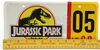Lot #439 - JURASSIC PARK (1993) - Tour Vehicle 05 License Plate - 6
