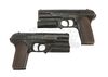Lot #448 - KINGSMAN: THE SECRET SERVICE (2014) - Kingsman Stunt Pistols and Back Holster - 2
