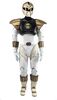 Lot #497 - MIGHTY MORPHIN' POWER RANGERS: THE MOVIE (1995) - White Ranger (Jason David Frank) Costume