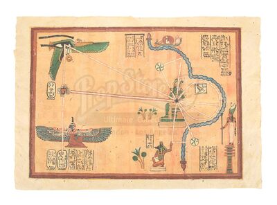Lot #517 - THE MUMMY (1999) - Hamunaptra Map