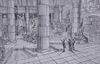 Lot #526 - THE MUMMY RETURNS (2001) - Three Allan Cameron Hand-Drawn Landscape Concepts - 12
