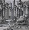 Lot #526 - THE MUMMY RETURNS (2001) - Three Allan Cameron Hand-Drawn Landscape Concepts - 17