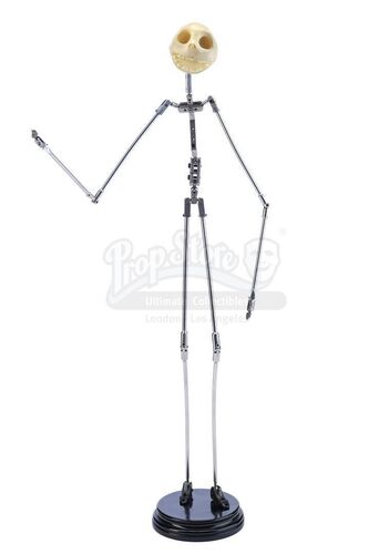 Lot #531 - THE NIGHTMARE BEFORE CHRISTMAS (1993) - Stop-Motion Jack Skellington (Chris Sarandon) Stop-Motion Armature with Head Casting