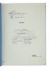 Lot #534 - THE OMEN (1976) - Autographed Shooting Script