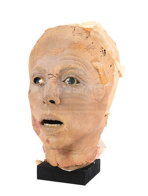 Lot #535 - THE OMEN (1976) - Mrs. Baylock (Billie Whitelaw) Stunt Fighting Mask